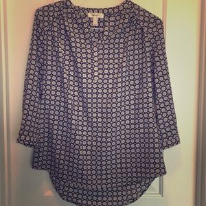 Dressbarn lightweight blouse